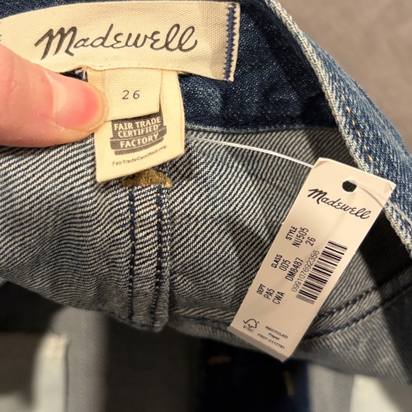 Madewell Denim Mini Skirt - Size 26 NEW WITH TAGS dress dresses skirts women’s - Picture 4 of 11